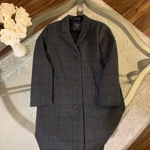 Plaid Abercrombie dad coat